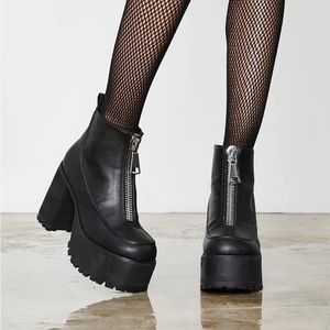 Current Mood Mega Million Zipper Boots